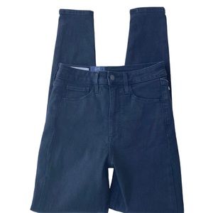 NWT Ladies 26 Gap Denim Universal Jegging Sky High Super Skinny 2L Black Stretch